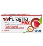 NeoFuragina Max, 100 mg, tabletki, 25 szt.
