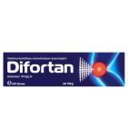 Difortan, 100 mg/g, żel,100 g