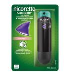 Nicorette Cool Berry, 13,6 mg/ml, aerozol do stosowania w jamie ustnej, 150 dawek