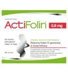 ActiFolin, 0,8 mg, tabletki powlekane, 30 szt.