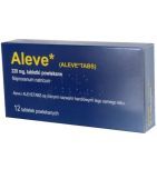 Aleve, 220 mg,tabl.powl.,(i.row),Delf,Francja, 12 szt