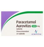 Paracetamol Aurovitas, 500 mg, tabletki, 24 szt.