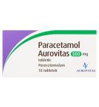 Paracetamol  Aurovitas, 500 mg, tabl., 10 szt