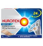 Nurofen Mięśnie i Stawy, 200 mg, plastry lecznicze, 4 szt.