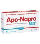 Apo-Napro Fast, 220 mg, kapsułki, miękkie, 10 sztuk
