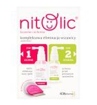 Pipi Nitolic, zestaw, leczenie i ochrona przeciw wszawicy 50 ml + 30 ml + grzebień