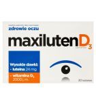 Maxiluten D3, tabletki, 30 szt.