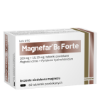 Magnefar B6 Forte, 100 mg + 10,10 mg, tabletki powlekane, 60 tabletek powlekanych