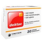 DEKTAC, 25 mg, tabletki powlekane, 30 sztuk