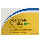 Loperamide Aurovitas, 2 mg, kapsułki twarde, 10 szt.