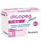 Dicopeg Junior Free, proszek dla dzieci od 6-miesiąca, saszetki, 30 szt.