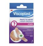 Viscoplast Plastry na odciski z kwasem salicylowym, 70 mm x 12,5 mm, 6 szt.