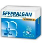 Efferalgan Vitamin C, 330 mg + 200 mg, tabletki musujące, 20 szt.