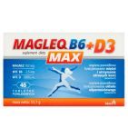 Magleq B6 Max + D3, tabletki, 45 szt.