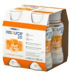 Resource 2.0, płyn o smaku morelowym, 4 x 200 ml