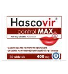 Hascovir control MAX 400 mg, tabletki, 30 sztuk