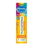 Plusssz Junior Multiwitamina Complex, tabletki musujące, smak tropikalny, 20 szt.