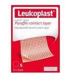 Leukoplast Cuticell paraffin, opatrunek, 5 x 5 cm, 5 szt.