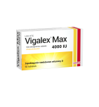 Vigalex Max, 4000 IU, tabletki, 60 szt.
