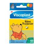 Viscoplast, Plastry Kubuś i Przyjaciele dekorowane plastry dla dzieci, 72 mm x 25 mm, 10 szt.