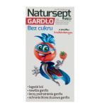 Natursept med gardło, lizaki bez cukru, smak truskawkowy, 6 szt.
