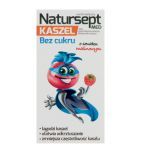 Natursept med kaszel, lizaki bez cukru, smak malinowy, 6 szt.