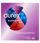 Durex Surprise Me, prezerwatywy, 40 szt.