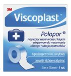 Viscoplast Polopor, przylepiec włókninowy, 5 m x 25 mm, 1 szt.