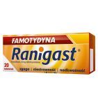 FAMOTYDYNA Ranigast 20 mg, tabletki powlekane, 20 sztuk