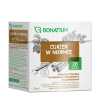 Bonatium Cukier w normie fix, herbatka ziołowa 20 sztuk