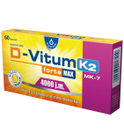 D-Vitum Forte Max 4000 j.m. K2, kapsułki, 60 szt.