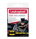 Leukoplast Kids Hero Edition (Batman), plastry z opatrunkiem w dwóch rozmiarach, 12 szt.