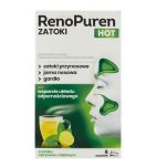 RenoPuren Zatoki Hot, proszek, smak cytrynowo-miętowy, 8 saszetek