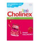 Lizak Cholinex, lizaki, smak malinowy, 50 szt.