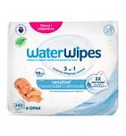 WaterWipes BIO chusteczki nawilżane dla noworodków i niemowląt 240 sztuk