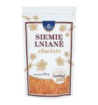 Oleofarm, LenVitol, siemię lniane, złociste, 450 g