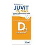 Juvit D3 Max, 20 000 IU/ml, krople doustne, 10 ml