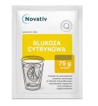Novativ Glukoza cytrynowa, proszek, 75 g