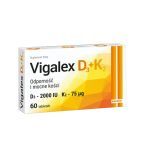 Vigalex D3+K2, tabletki, 60 szt.