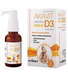 Akavit witamina D3 1000IU, krople, 29,4 ml (210 dawek)