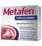 Metafen rozkurczowy, 40 mg, tabletki, 20 szt.