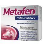Metafen Rozkurczowy, 40 mg, tabletki, 40 szt.