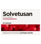 Solvetusan, 60 mg, tabletki, Opakowanie leku to: 20 tabletek.
