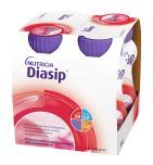 Diasip, smak truskawkowy, płyn, 4 x 200 ml