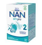 Mleko Nan Optipro 2, mleko modyfikowane po 6 m-cu, proszek, 650 g, (2 x 325 g)