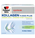 Doppelherz system Kollagen 11.000 PLUS, płyn, ampułki, 30 szt. x 25 ml