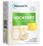 Novativ Vocasept, pastylki do ssania, 24 sztuki
