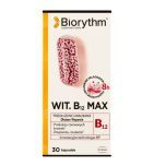 Biorythm Witamina B12 Max, kaps.o przedl.uwaln.,30 szt