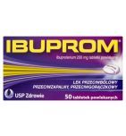 Ibuprom, 200 mg, tabletki powlekane, 50 szt.