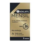 Tadalafil Mensil, 10mg, tabletki powlekane, 2 szt.
